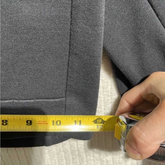 BASCOM PROJECTS Black SHORTS MENS SZ Large COTTON POLYESTER Solid - Picture 6 of 8